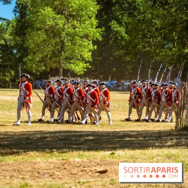 L'Amérique et Versailles, les photos du plus grand campement et reconstitution historique