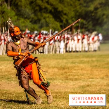 L'Amérique et Versailles, les photos du plus grand campement et reconstitution historique