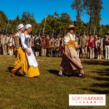 L'Amérique et Versailles, les photos du plus grand campement et reconstitution historique