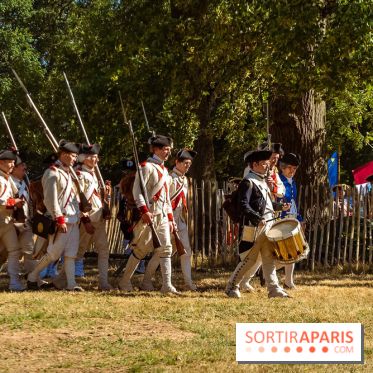 L'Amérique et Versailles, les photos du plus grand campement et reconstitution historique