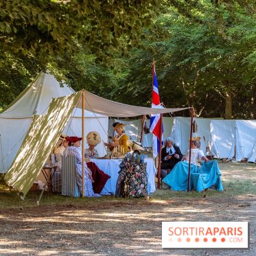 L'Amérique et Versailles, les photos du plus grand campement et reconstitution historique