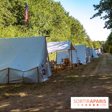 L'Amérique et Versailles, les photos du plus grand campement et reconstitution historique