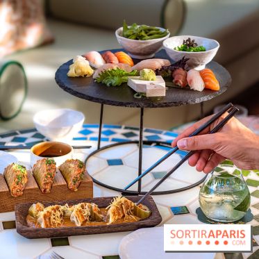 Le Rooftop du Fouquet's, bar à cocktail et cuisine fusion japonaise - photos