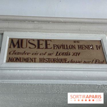 La chambre de Louis XIV au Pavillon Henri IV