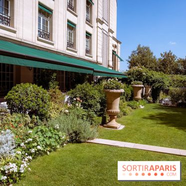 La terrasse-jardin de Maison Roland au Shangri-La Paris - les photos