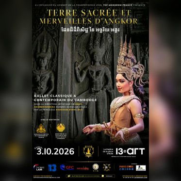 Terre Sacrée et Merveilles d'Angkor - AFFICHE 933 x 1440 TERRE SACRÉE 2
