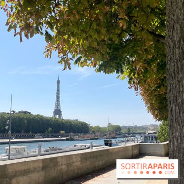 Le Jardin d’Erevan, un coin tranquille le long des quais de Seine