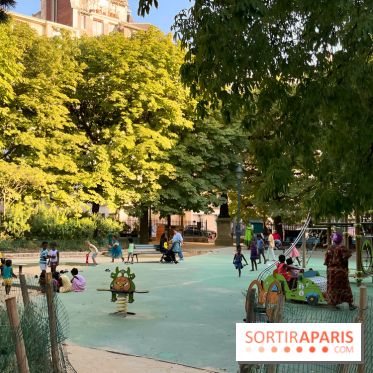 Square des Epinettes, le parc caché du 17e