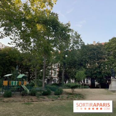 Square des Epinettes, le parc caché du 17e