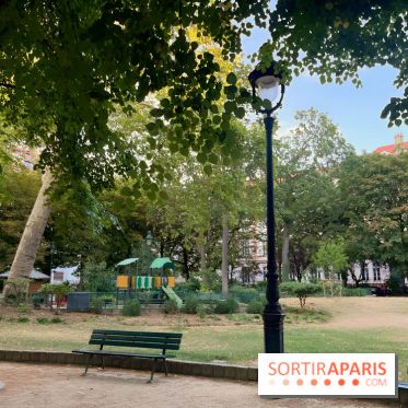 Square des Epinettes, le parc caché du 17e