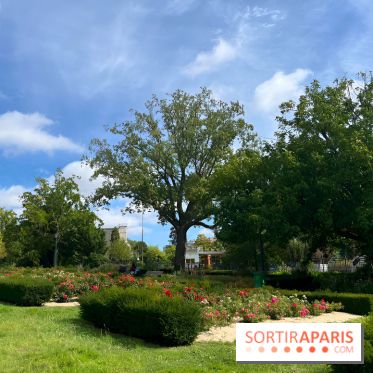 Le square Séverine, grand espace vert du 20e arrondissement