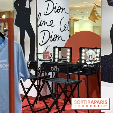Pop-up Céline Dion aux Galeries Lafayette