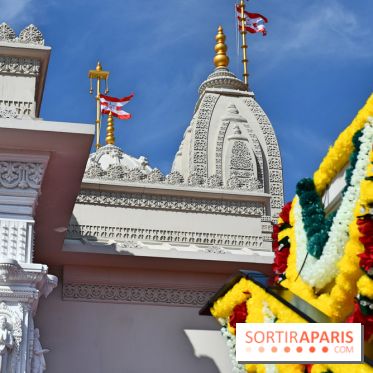 EN IMAGES : le premier mandir hindou traditionnel d'Île-de-France
