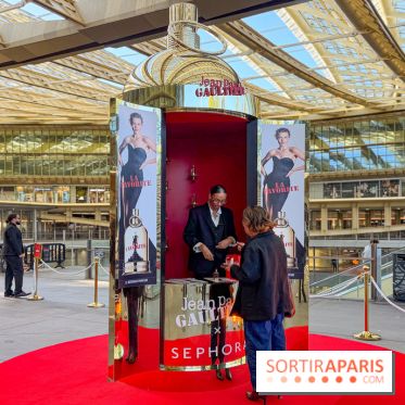 Jean-Paul Gaultier ouvre un pop-up avec un café et des animations sur la terrasse de la Canopée des Halles, à Paris