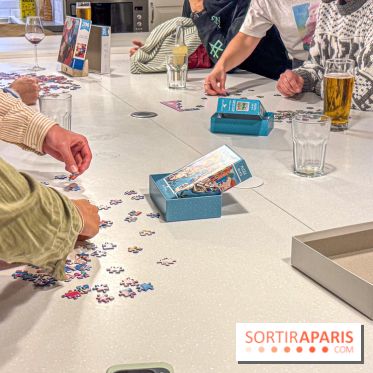 Puzz, café-bar dédié aux puzzles à Paris