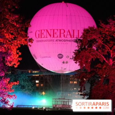 Parc de l'Étrange 2026 : Ballon géant GENERAL au Parc André-Citroën, nuit colorée