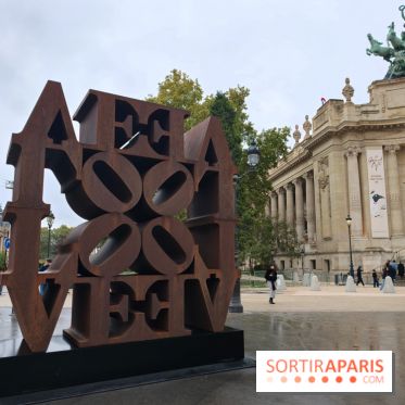 Art Basel 2026 : Robert Indiana installe un Love Wall sur la place Clémenceau à Paris
