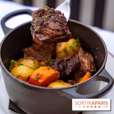 Côtelette : le bistrot en rooftop du Printemps Haussmann - boeuf bourguignon