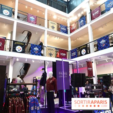 NFL Shop Paris, nos photos