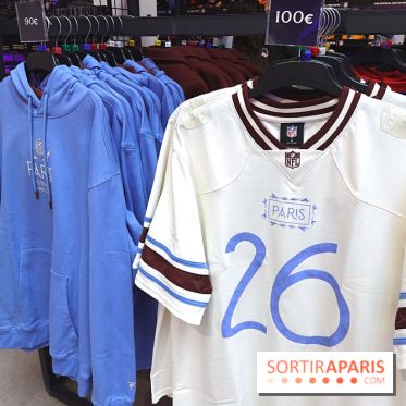 NFL Shop Paris, nos photos
