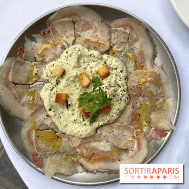 Clos - Carpaccio tête de veau