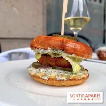 Clos - Burger poisson frit