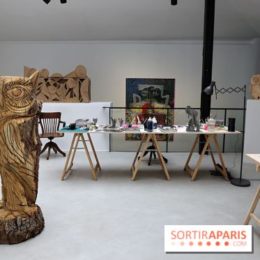 Théo Mercier et Thomas Houseago : nos photos de leur exposition commune à Paris