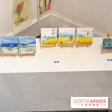 Jeanne Marcel : paysages, fleurs et scènes de plage à la galerie du Vert Galant