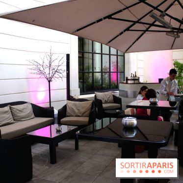 La terrasse d'été du Shangri-La, le bar éphémère Bollinger