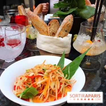 La terrasse du Buddha Bar Hotel Paris