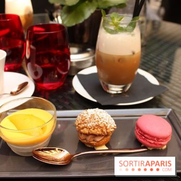 La terrasse du Buddha Bar Hotel Paris