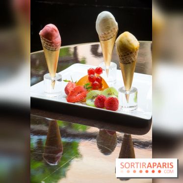 La terrasse du Buddha Bar Hotel Paris