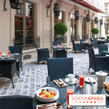 La terrasse du Buddha Bar Hotel Paris