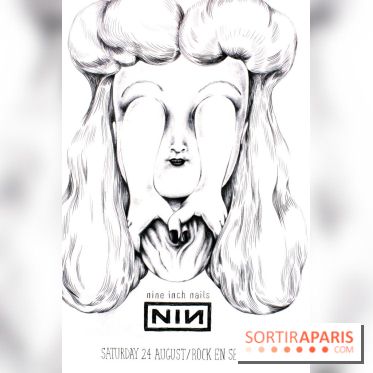 Rock en Seine 2013 : Affiche Nine Inch Nails