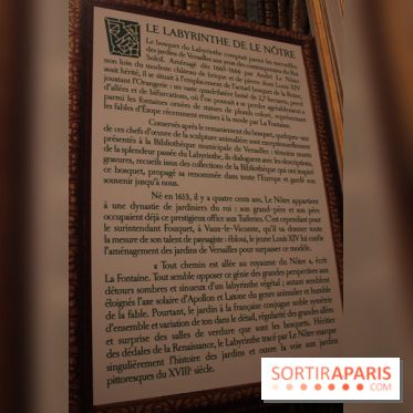 Exposition Labyrinthe de Versailles, du mythe au jeu