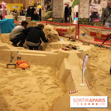 Kidexpo 2013, parcours de billes