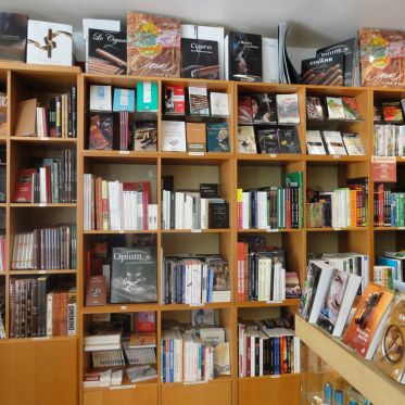 Musée du Fumeur, Visite insolite, la Libraire
