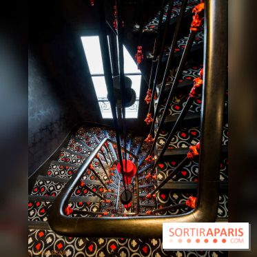 L'escalier magique vers les chambres