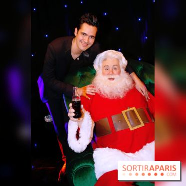 Soirée de lancement du Père Noël Coca Cola au Musée Grévin