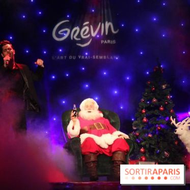 Le Père Noël Coca-Cola débarque au Musée Grévin