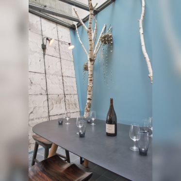 Jeanne B : table d'hôte sous la verrière