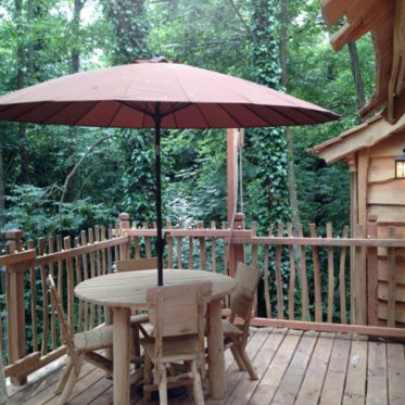 Les cabanes dans les arbles du Moulin