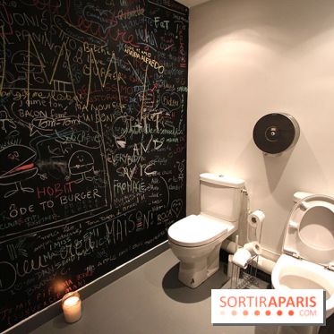 Restaurant à Burgers Maison à Paris, les toilettes double