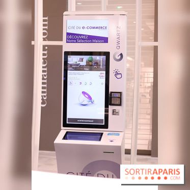 Centre Commercial Qwartz : bornes e-commerce