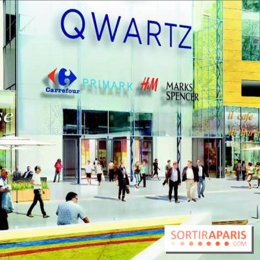 Ouverture centre commercial QWARTZ