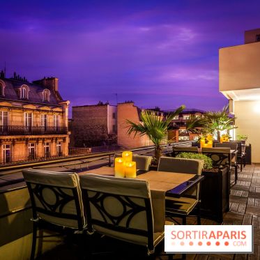 Terrasse du Puple Bar de l'Hôtel du Collectionneur