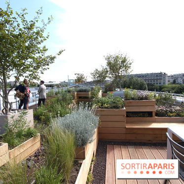 Molitor : terrasse rooftop, jardins