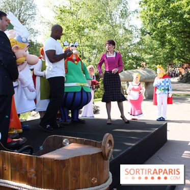 Inauguration officielle de la Forêt d'Idefix avec Teddy Riner