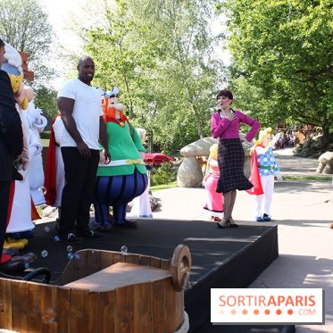 Inauguration officielle de la Forêt d'Idefix avec Teddy Riner