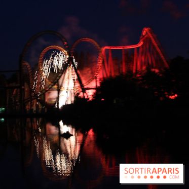 Inauguration officielle de la Forêt d'Idefix, feux d'artifice 25 ans Astérix